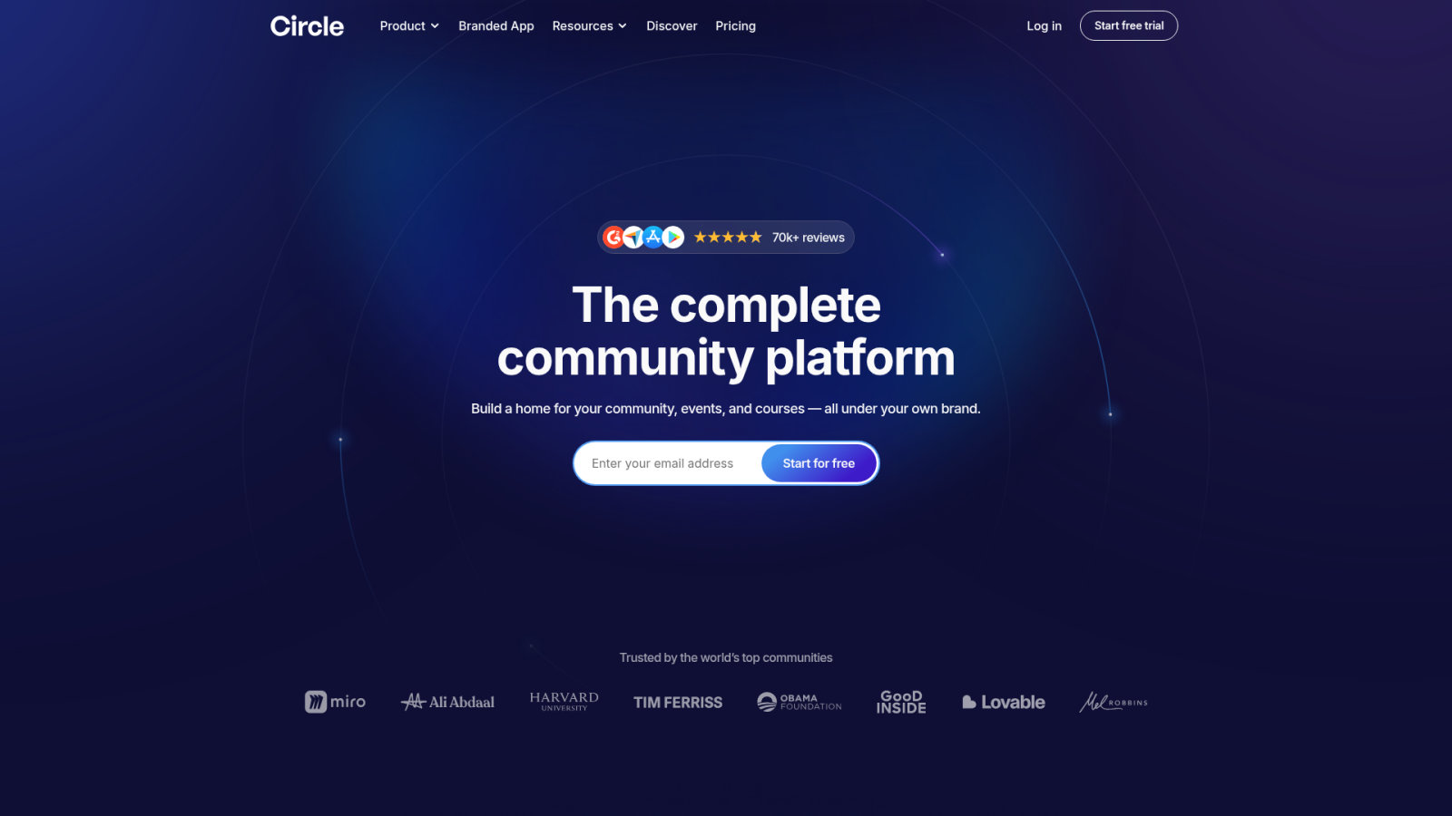 Circle.so pour un design soigné et une gestion fluide